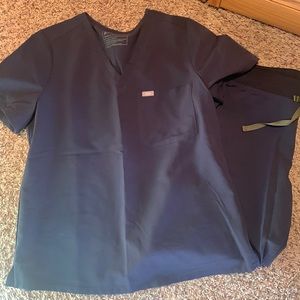 Figs Limited Edition Quiet Navy scrubs